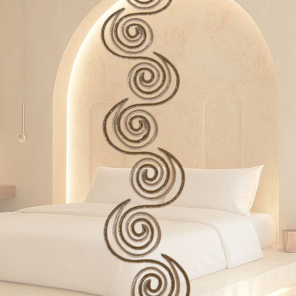 Linge de lit Marrakech Collection Saturne Angie Linge de lit Marrakech<br />
Collection Saturne Angie