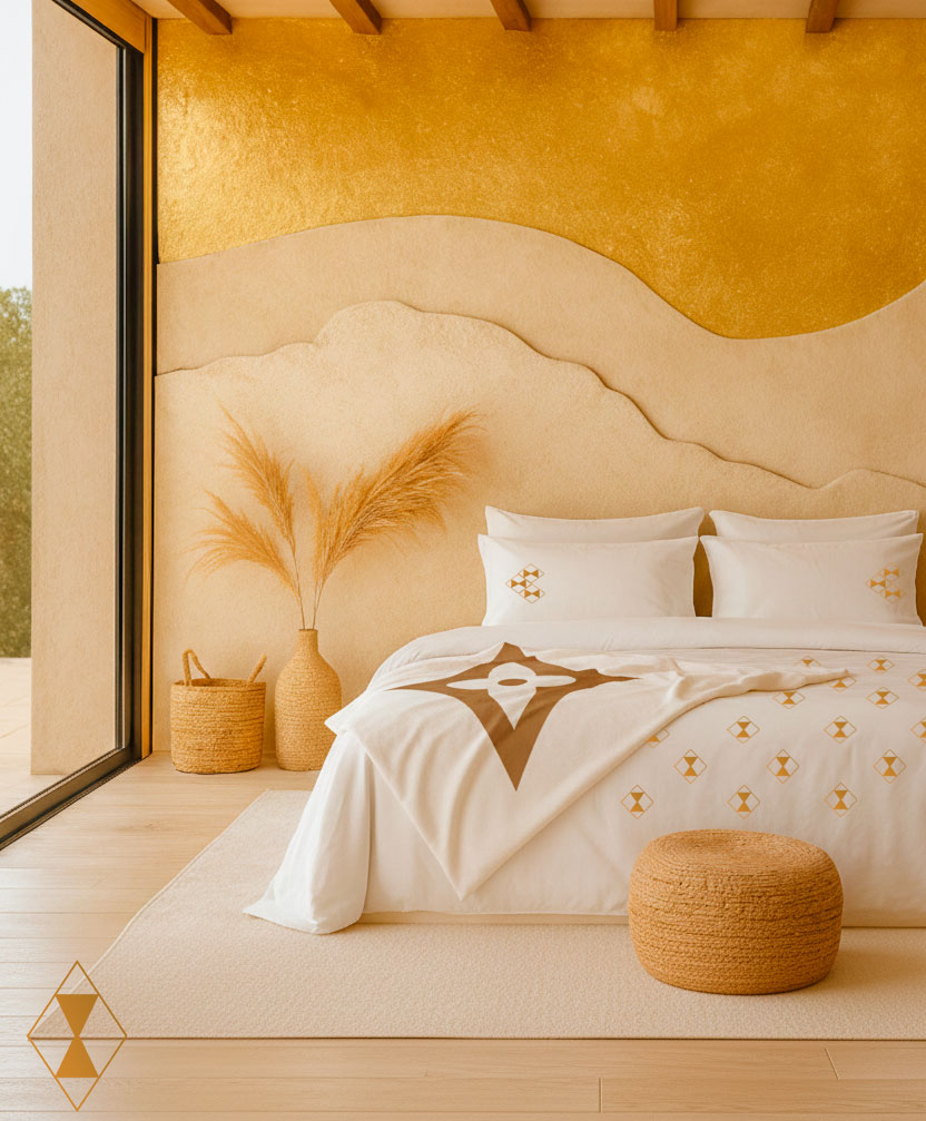 Linge de lit Marrakech Collection New-Space Angie Sidi-Ghanem Linge de lit Marrakech Collection New-Space Angie Sidi-Ghanem