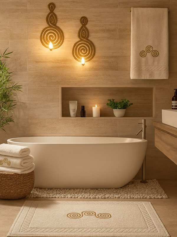 Linge de bain Marrakech<br />
Angie Collection Saturne