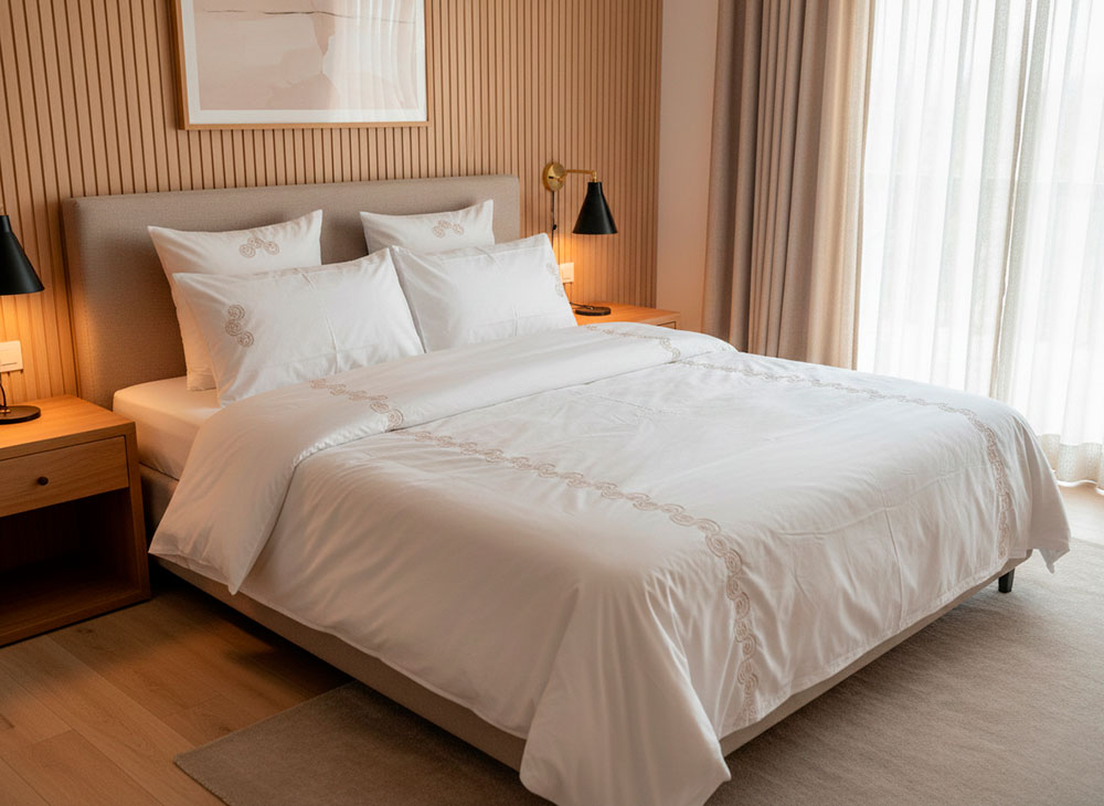 Linge de lit Marrakech Collection Saturne Angie Sidi-Ghanem Linge de lit Marrakech<br />
Collection Saturne<br />
Angie Sidi-Ghanem