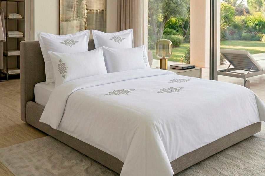 Linge de lit haut de gamme Marrakech Angie Sidi-Ghanem